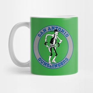 San Antonio Gunslingers Logo Mug